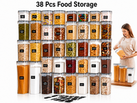 Thumbnail for 38pcs Food Storage Containers