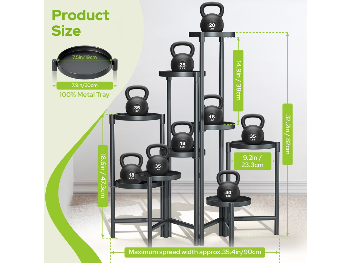 9 Tier Metal Plant Stand