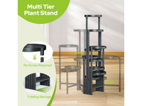 Thumbnail for 9 Tier Metal Plant Stand