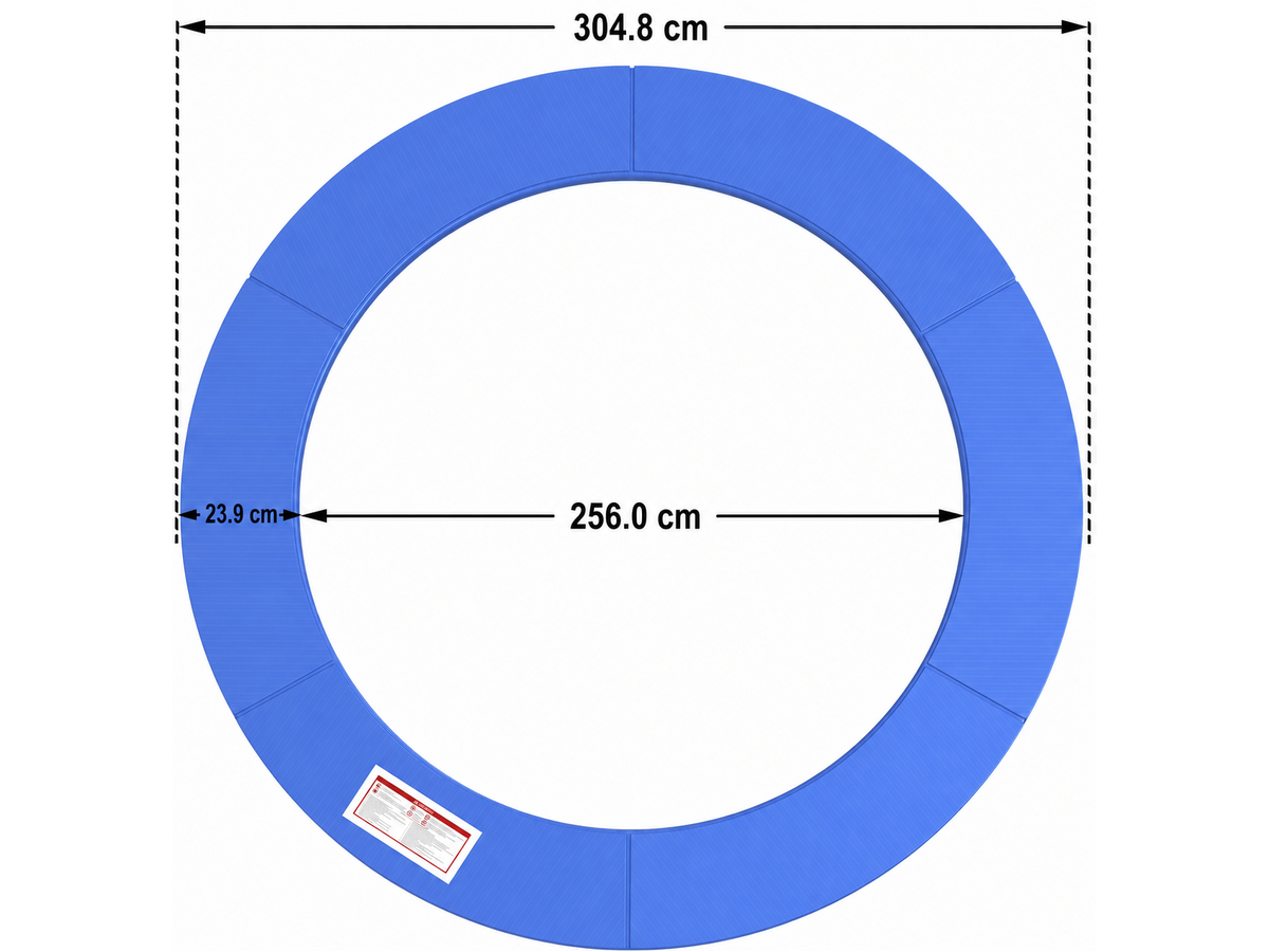 10ft Trampoline Safety Pad