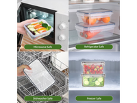 Thumbnail for Food Storage Containers Set 50 Piece