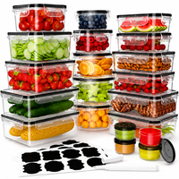 Thumbnail for Food Storage Containers Set 50 Piece