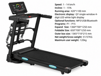Thumbnail for Incline Treadmill Mechanical Treadmill Walking Machine