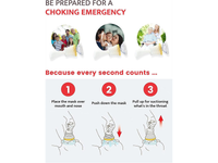 Thumbnail for First Aid Kit Minor Choking Emergency Pump Breath Choking Rescues Device Home