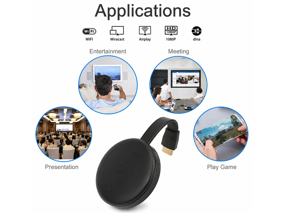 Wireless HDMI Display Dongle Adapter