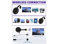 Thumbnail for Wireless HDMI Display Dongle Adapter