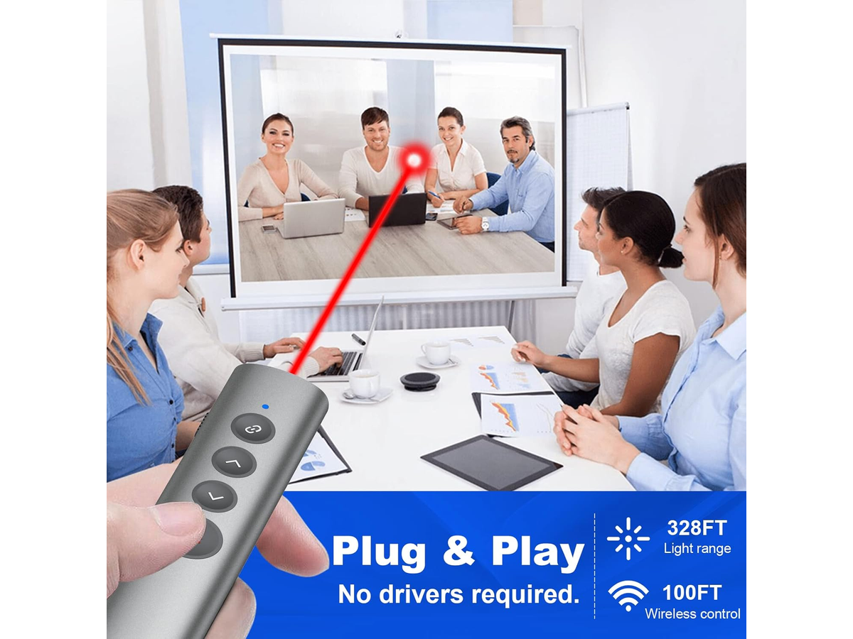 Wireless PowerPoint Remote with Hyperlink