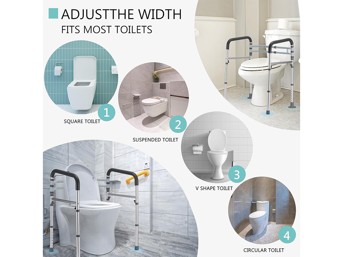 Toilet Safety Rails