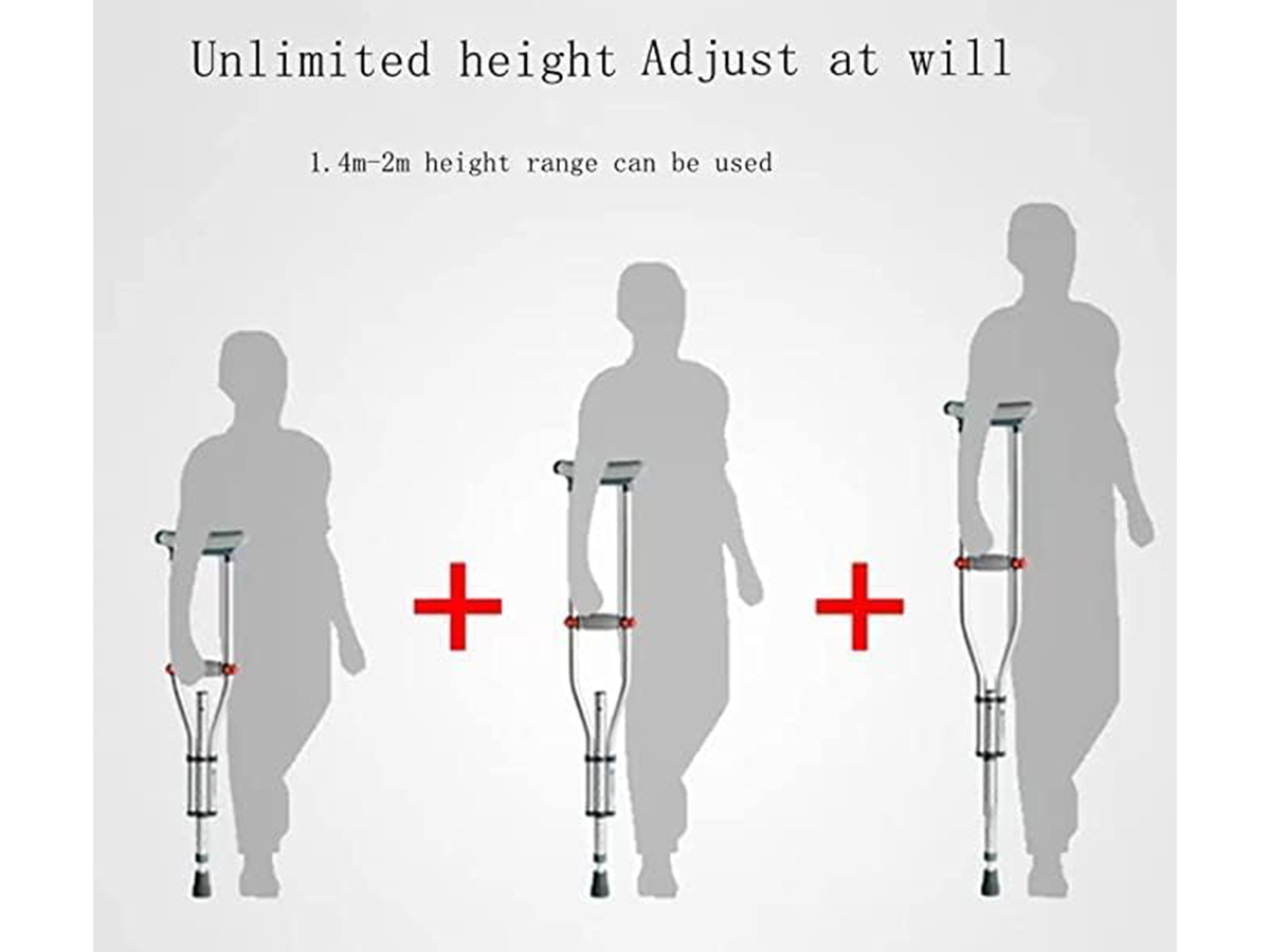 Foldable Underarm Crutches