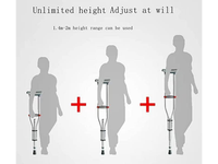 Thumbnail for Foldable Underarm Crutches