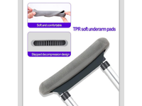 Thumbnail for Foldable Underarm Crutches