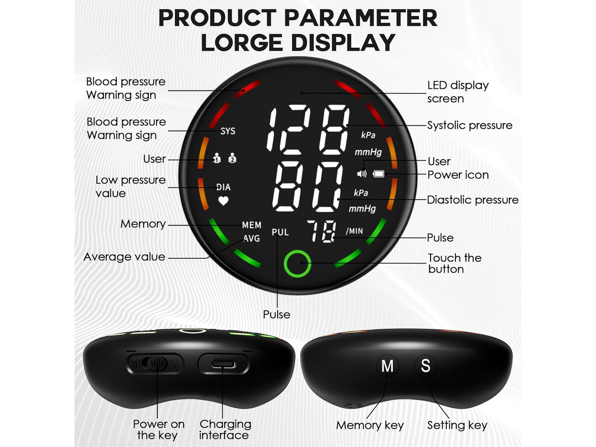 Wrist Blood Pressure Monitor