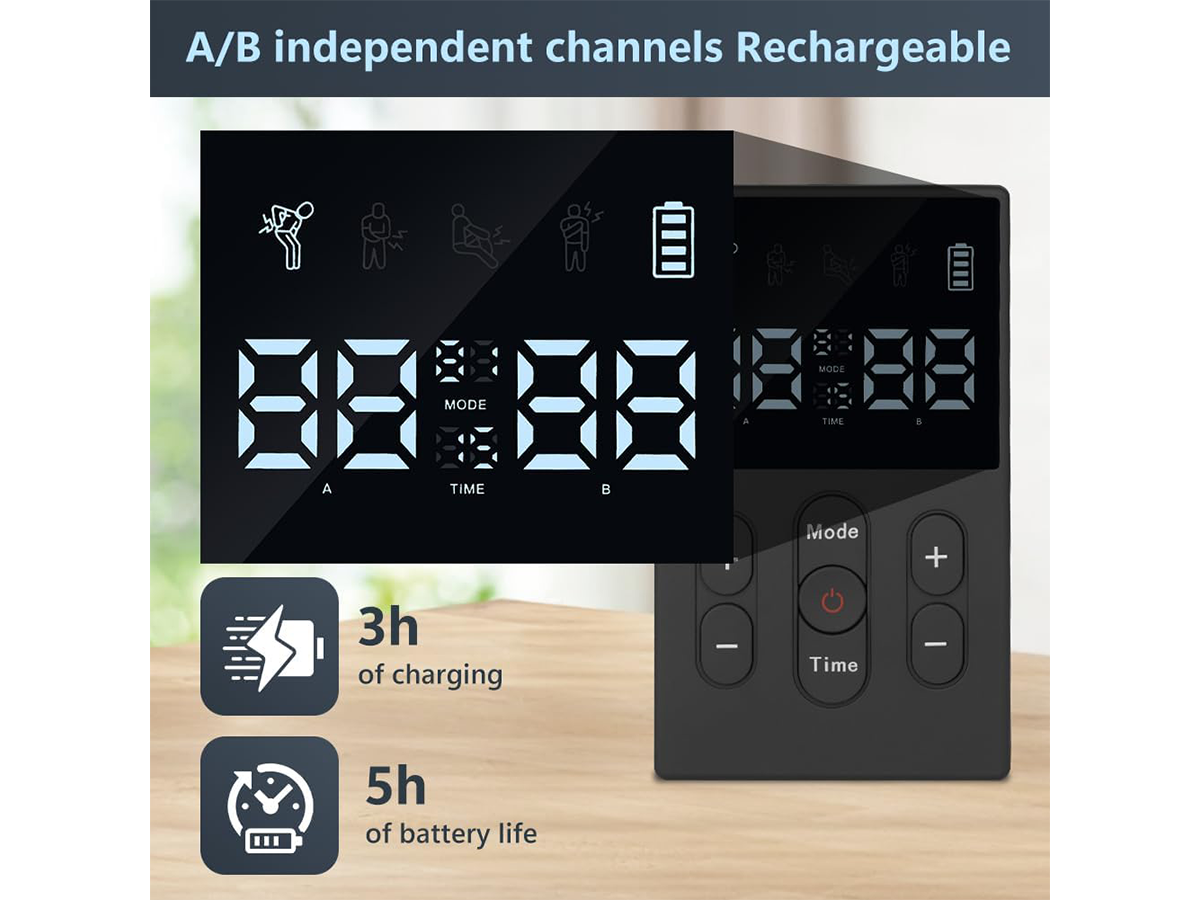 Tens Machine Tens Ems Massager Muscle Stimulation