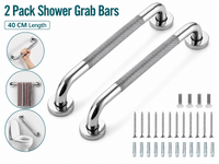Thumbnail for Stainless Steel Safety Grab Bar for Toilet Bathroom