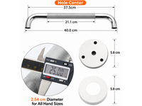 Thumbnail for Stainless Steel Safety Grab Bar for Toilet Bathroom