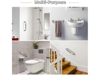Thumbnail for Stainless Steel Safety Grab Bar for Toilet Bathroom