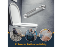Thumbnail for Stainless Steel Safety Grab Bar for Toilet Bathroom