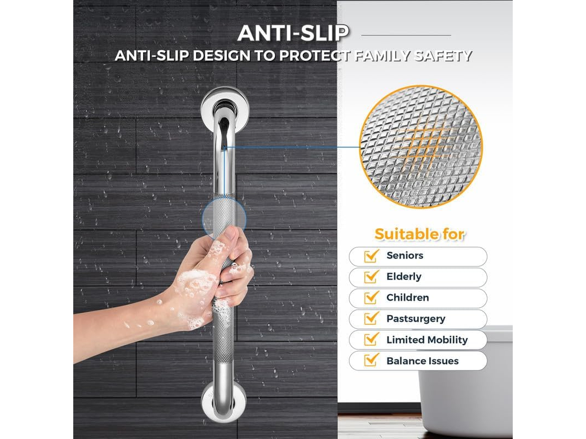 Stainless Steel Safety Grab Bar for Toilet Bathroom