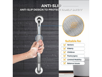 Thumbnail for Stainless Steel Safety Grab Bar for Toilet Bathroom
