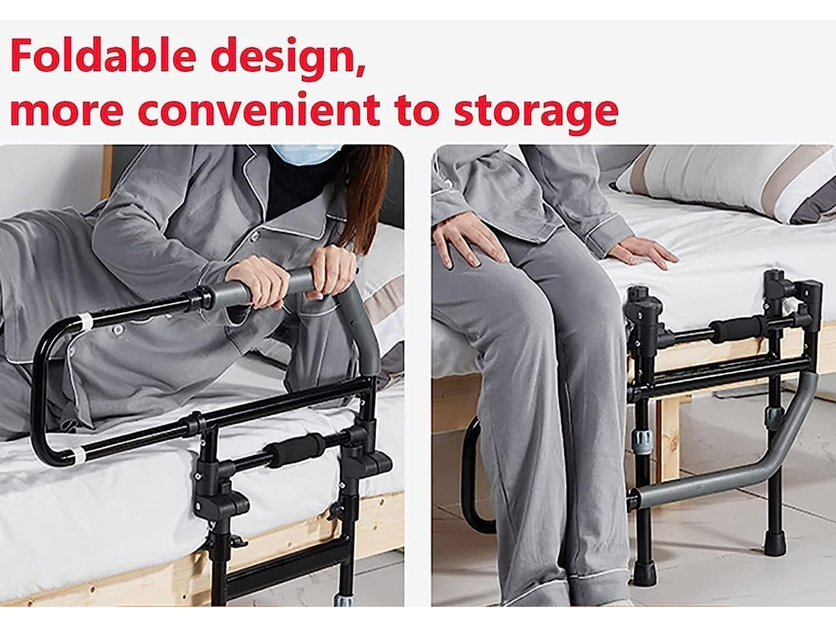Adjustable Bed Rail for Elderly Safety