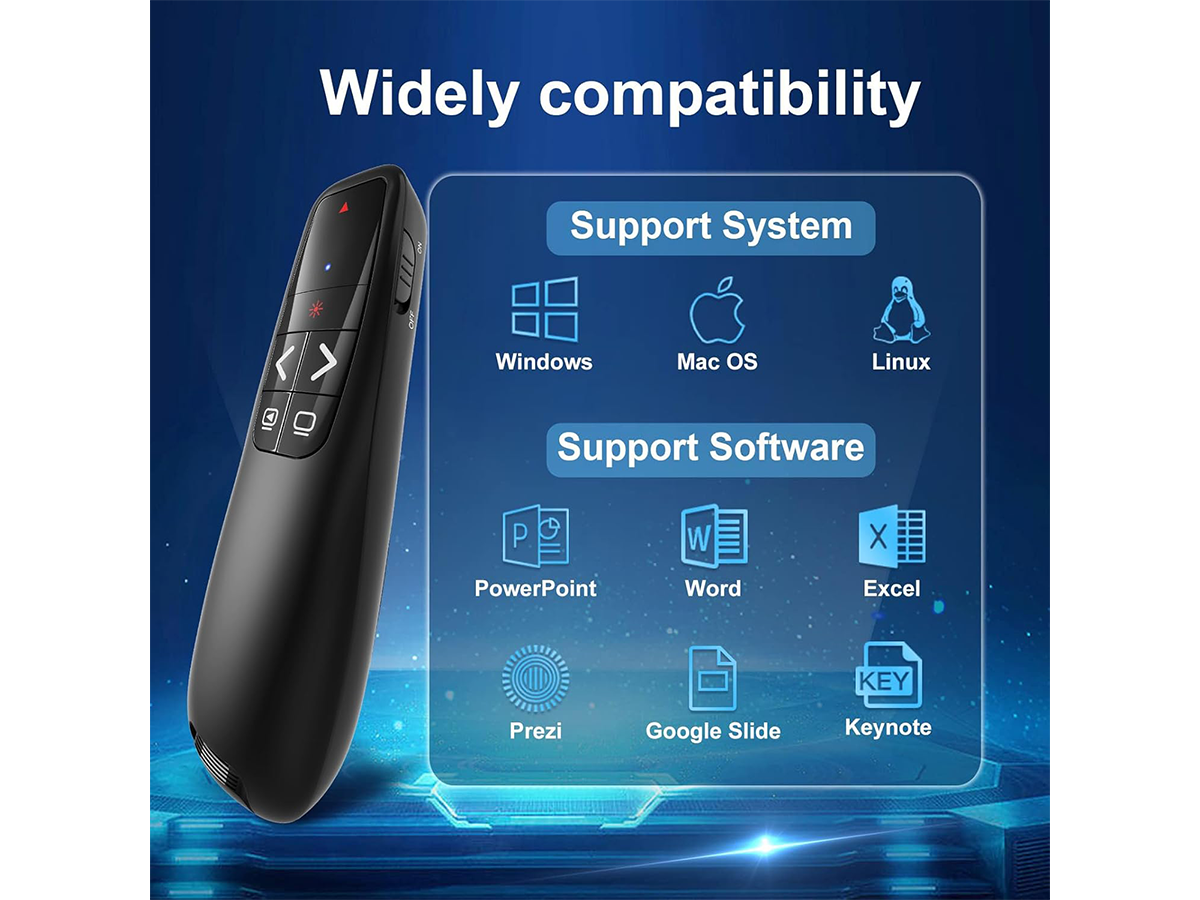 Session 91 Clicker Professional Wireless Presentation Clicker – Homyspire