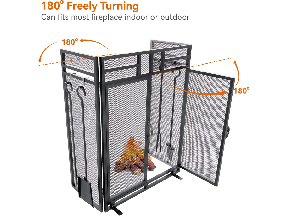 Door Fireplace fence