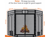 Thumbnail for Door Fireplace fence
