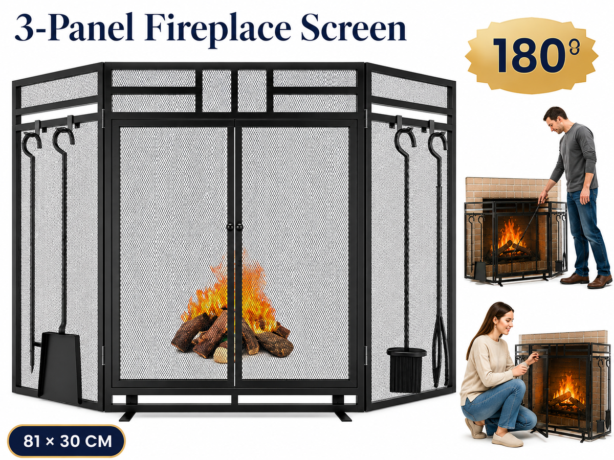 Door Fireplace fence
