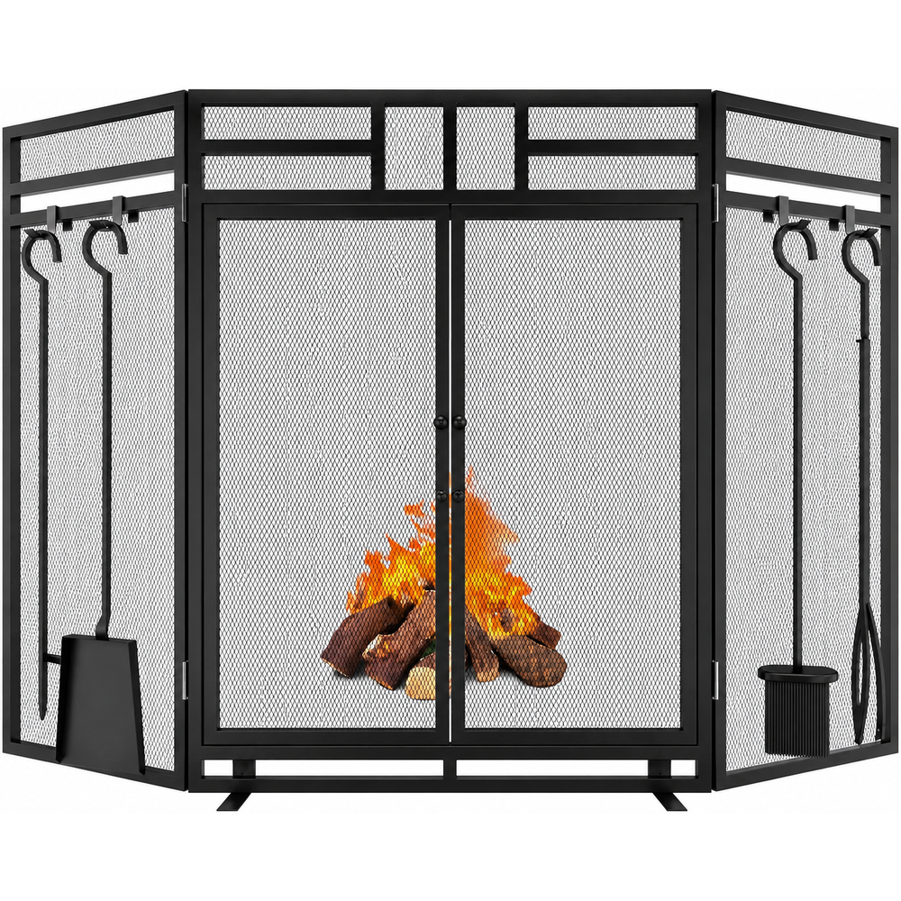 Door Fireplace fence