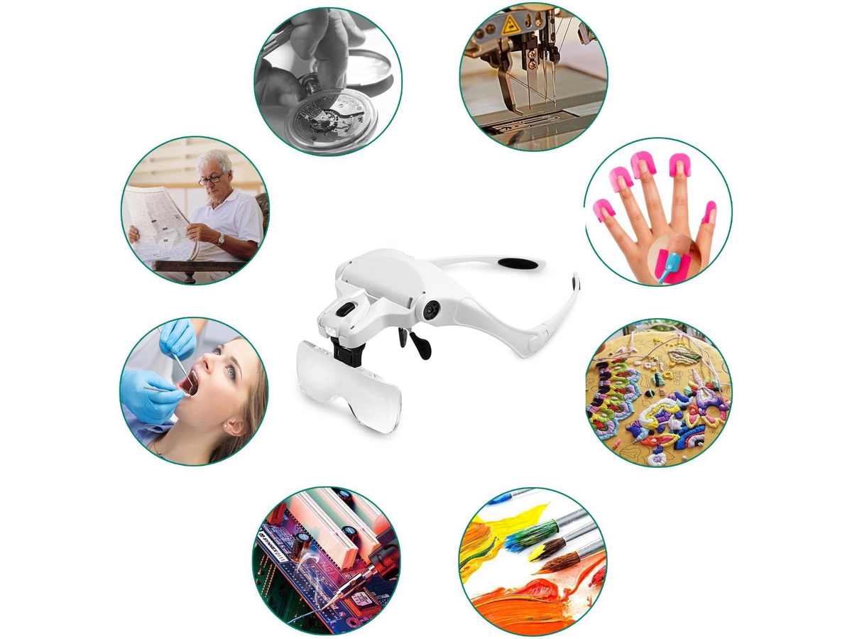 Magnifying Glasses with Light