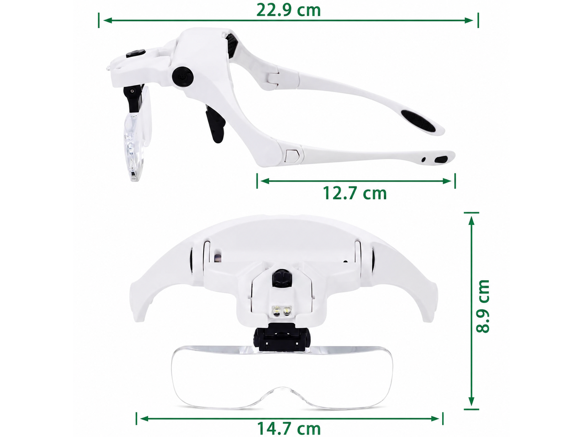 Magnifying Glasses with Light