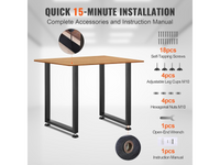 Thumbnail for Adjustable Square Table Legs