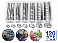 Thumbnail for 120PCS Hose Pipe Clamps Clips