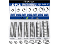 Thumbnail for 120PCS Hose Pipe Clamps Clips