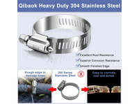 Thumbnail for 120PCS Hose Pipe Clamps Clips
