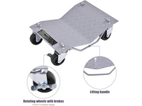 Thumbnail for Tire Wheel Dolly 4 Pack Heavy Duty Vehicle Positioning Skates