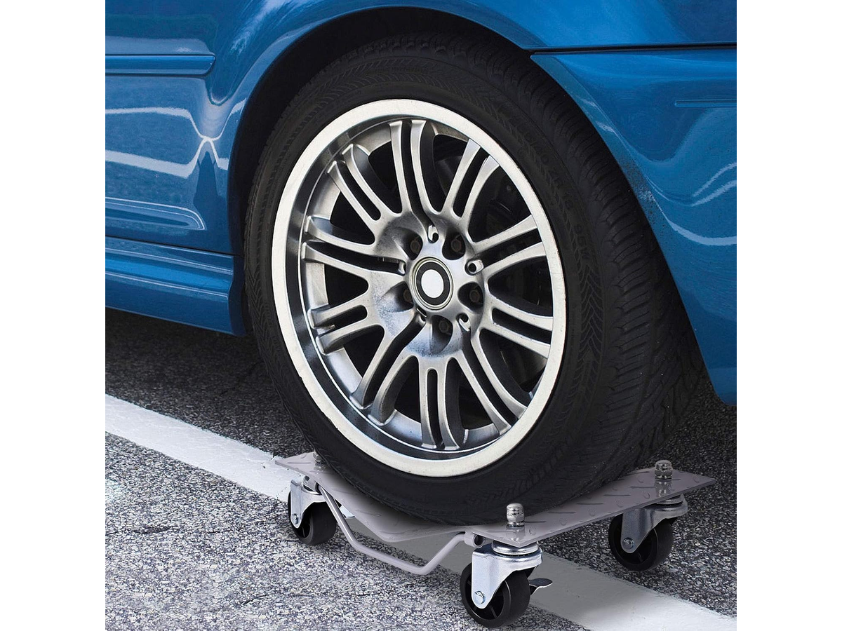 Tire Wheel Dolly 4 Pack Heavy Duty Vehicle Positioning Skates