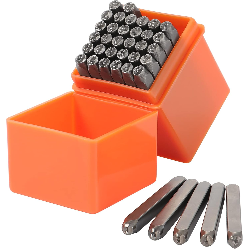 37Pcs Letter Number Punch Set