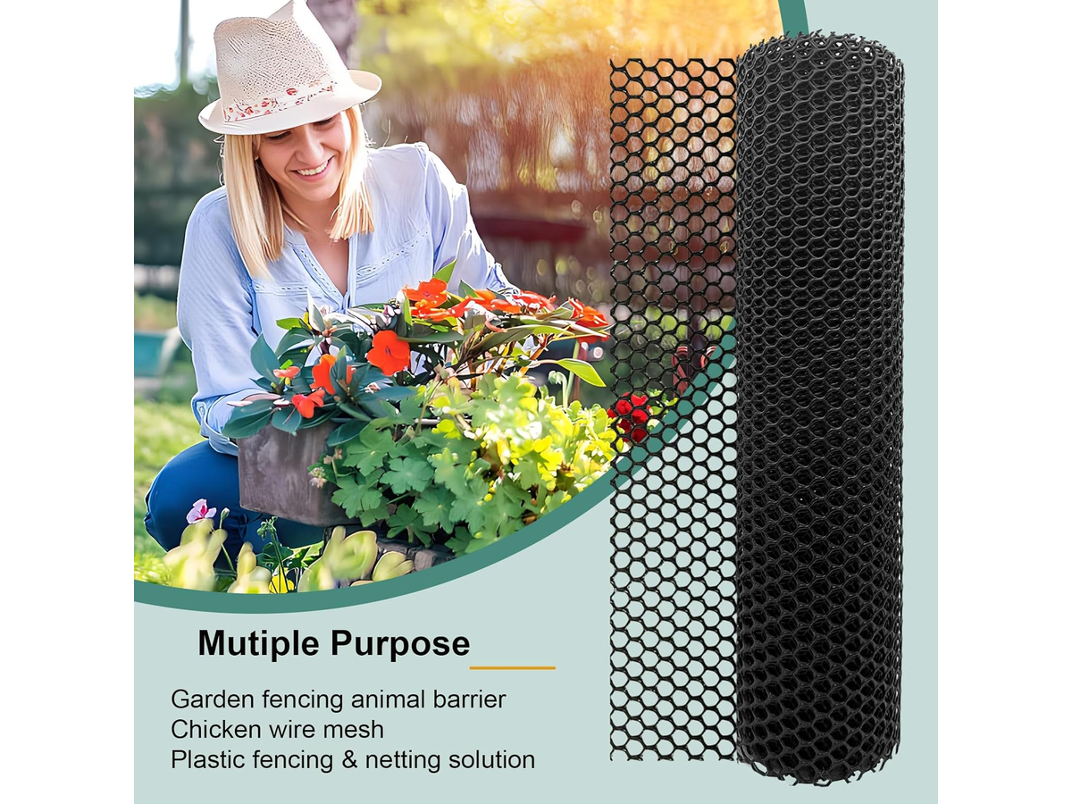 Plastic Wire Fencing Mesh