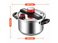 Thumbnail for Pressure Cooker with Steaming Rack