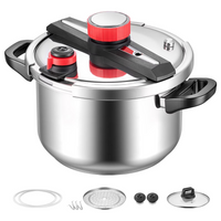 Thumbnail for Pressure Cooker with Steaming Rack