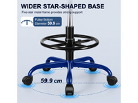 Thumbnail for Salon Stool Adjustable Rolling Spa Stool