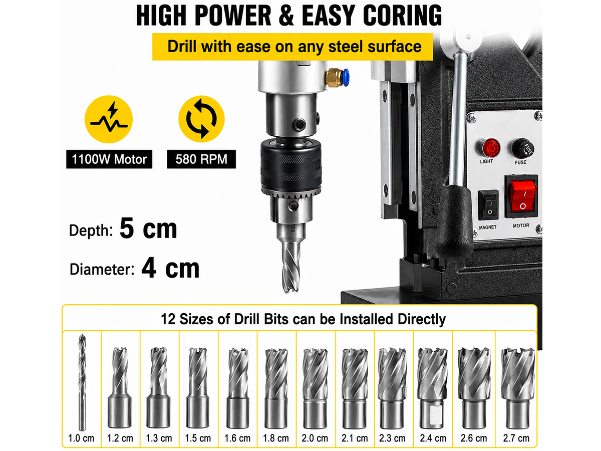 Magnetic Drill Press 1100W