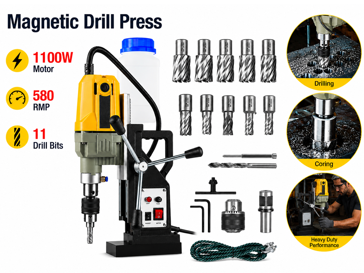 Magnetic Drill Press 1100W