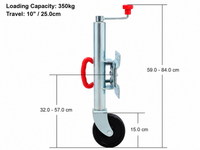 Thumbnail for 350kg Trailer Jockey Wheel