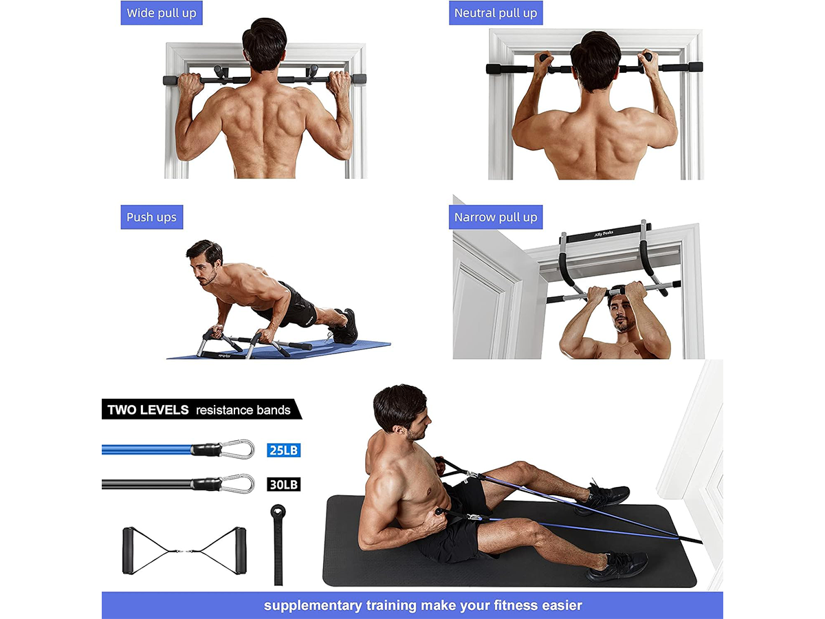 Chin Up Pull Up Bar Upper Body Workout Bar