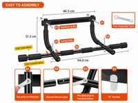 Thumbnail for Chin Up Pull Up Bar Upper Body Workout Bar