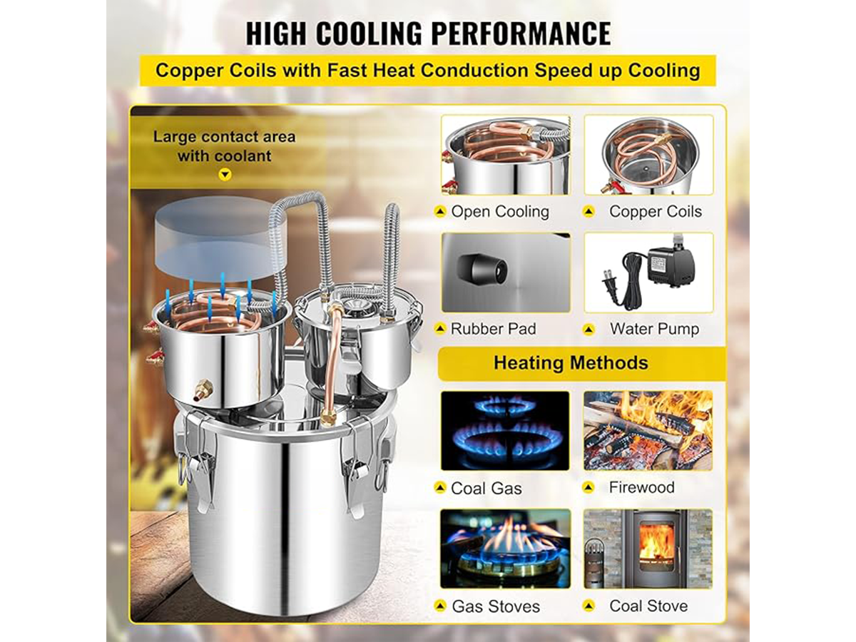 Alcohol Distiller 30L