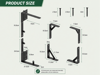 Thumbnail for wooden Gate Installation Hardware Kit