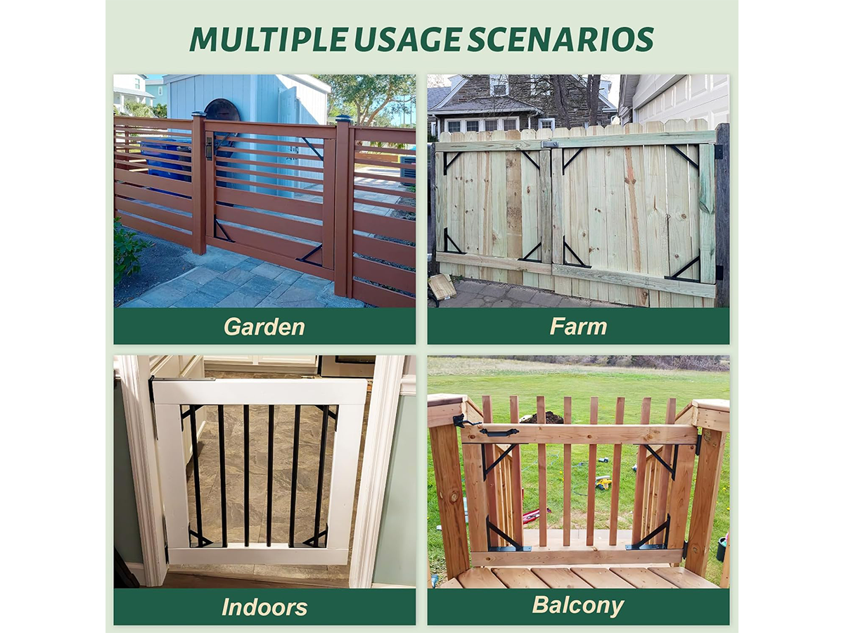 wooden Gate Installation Hardware Kit